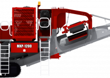 Инсталации (заводи) за рециклиране на чакъл Rubble Master MXP-1200