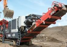 Инсталации (заводи) за рециклиране на чакъл Sandvik QJ 241