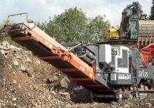 Инсталации (заводи) за рециклиране на чакъл Sandvik QJ 341