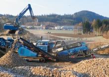 Инсталации (заводи) за рециклиране на чакъл Gipo R 131 FDR GIGA