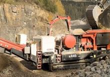 Инсталации (заводи) за рециклиране на чакъл Sandvik UJ 440 i