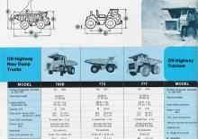 Камиони-самосвали Caterpillar 768B
