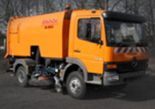 Камиони за метене (чистене), дясна смукателна глава BROCK SL 160 K