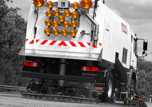 Камиони за метене (чистене), дясна смукателна глава BROCK SL 200