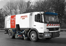 Камиони за метене (чистене), дясна смукателна глава BROCK SL 200