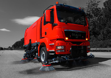 Камиони за метене (чистене), дясна смукателна глава BROCK SL 280