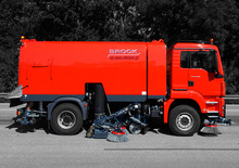 Камиони за метене (чистене), дясна смукателна глава BROCK SL 280
