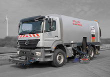Камиони за метене (чистене), дясна смукателна глава BROCK SL 380