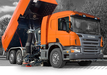 Камиони за метене (чистене), дясна смукателна глава BROCK SL 480
