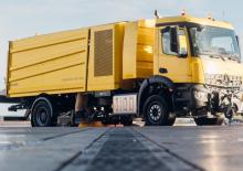 Камиони за метене (чистене), двойна експлоатация Bucher-Schörling MaxPowa V95t aero