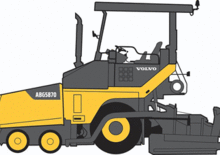 Колесни асфалтополагачи Volvo ABG5870