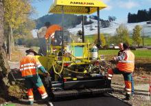 Колесни асфалтополагачи Ammann AFW 270 E/G