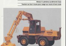 Колесни екскаватори Case 1085B
