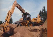 Колесни екскаватори Case 1085C