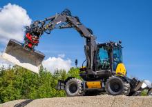 Колесни екскаватори Mecalac 11MWR