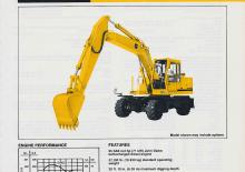 Колесни екскаватори John Deere Construction 595D