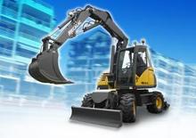 Колесни екскаватори Mecalac 714 MW *