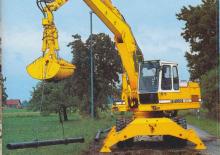 Колесни екскаватори Liebherr A 922