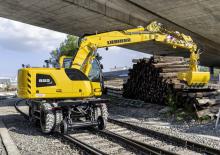 Колесни екскаватори Liebherr A 922 Rail Litronic