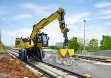 Колесни екскаватори Liebherr A 924 Rail Litronic