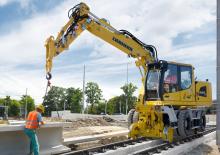 Колесни екскаватори Liebherr A 924 Rail Litronic