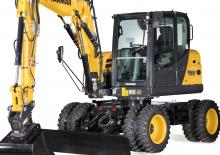 Колесни екскаватори Yanmar B75W