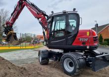 Колесни екскаватори Yanmar B95W MB 