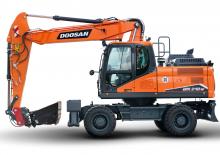 Колесни екскаватори Doosan DX210W-7