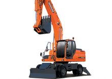 Колесни екскаватори Doosan DX210W