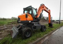 Колесни екскаватори Doosan DX57W-5