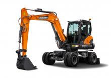 Колесни екскаватори Doosan DX57W-7