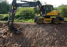 Колесни екскаватори Volvo EW180C
