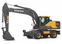 Колесни екскаватори Volvo EW205 CN4