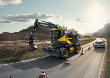 Колесни екскаватори Volvo EWR150E