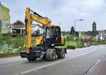 Колесни екскаватори JCB JS145W