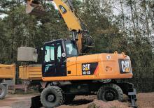 Колесни екскаватори Caterpillar M318D