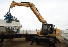 Колесни екскаватори Caterpillar M322