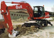 Колесни екскаватори O&K MH 6 HD