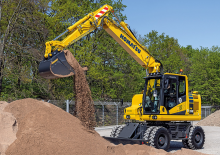 Колесни екскаватори Komatsu PW158-11E0