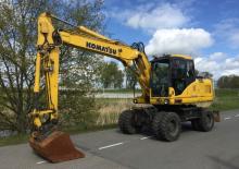 Колесни екскаватори Komatsu PW160-7