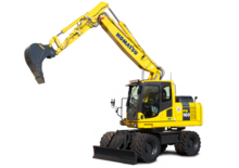 Колесни екскаватори Komatsu PW160-8