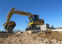 Колесни екскаватори Komatsu PW180-10