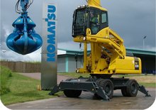 Колесни екскаватори Komatsu PW200-7E0