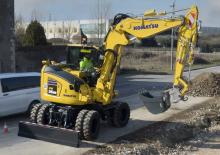 Колесни екскаватори Komatsu PW98MR-11E0