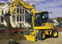 Колесни екскаватори Komatsu PW98MR-6