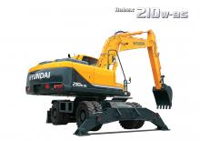 Колесни екскаватори Hyundai R210W-9S