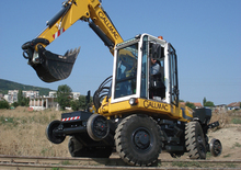 Колесни екскаватори Gallmac RMW 190