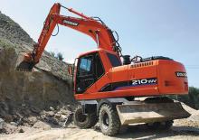 Колесни екскаватори Doosan Solar 210 W-V