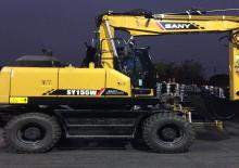 Колесни екскаватори Sany SY155W