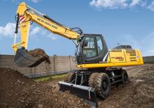 Колесни екскаватори New Holland WE210